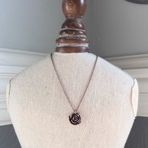 Vintage Rose Necklace